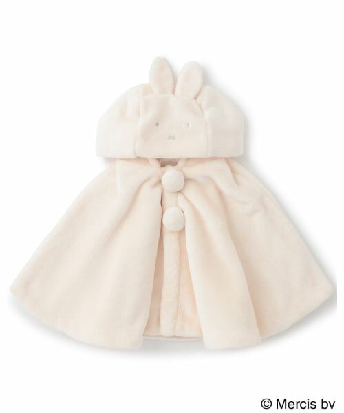 petit main / プティマイン ベビー・キッズウエア | 【dick bruna】耳つきケープ | 詳細6