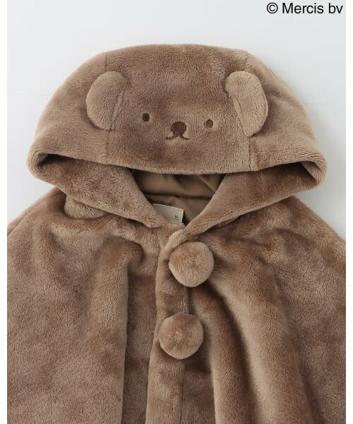 petit main / プティマイン ベビー・キッズウエア | 【dick bruna】耳つきケープ | 詳細9