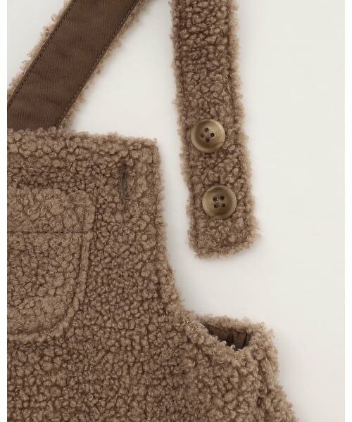 petit main / プティマイン ベビー・キッズウエア | 【dick bruna】衿付きロンパース＋ボアサロペセット | 詳細14