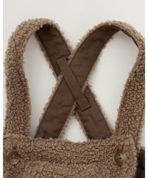 petit main / プティマイン ベビー・キッズウエア | 【dick bruna】衿付きロンパース＋ボアサロペセット | 詳細17