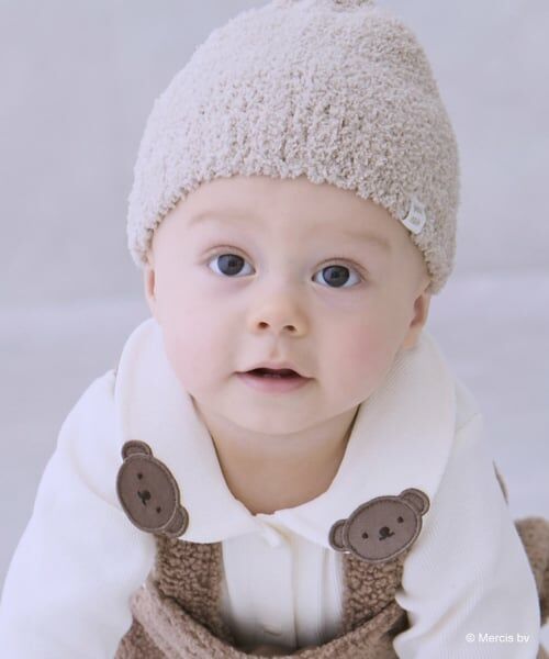 petit main / プティマイン ベビー・キッズウエア | 【dick bruna】衿付きロンパース＋ボアサロペセット | 詳細4