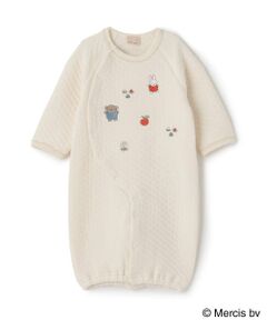 petit main / プティマイン ロンパース | 【dick bruna】モチーフ刺しゅう2WAYオール