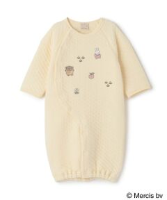 petit main / プティマイン ロンパース | 【dick bruna】モチーフ刺しゅう2WAYオール