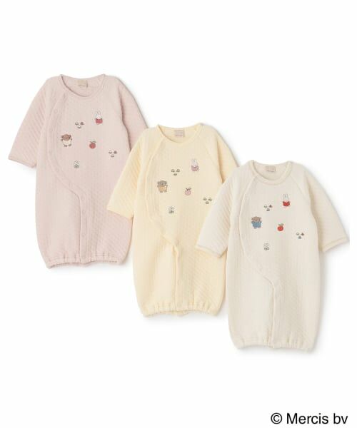 petit main / プティマイン ロンパース | 【dick bruna】モチーフ刺しゅう2WAYオール | 詳細10