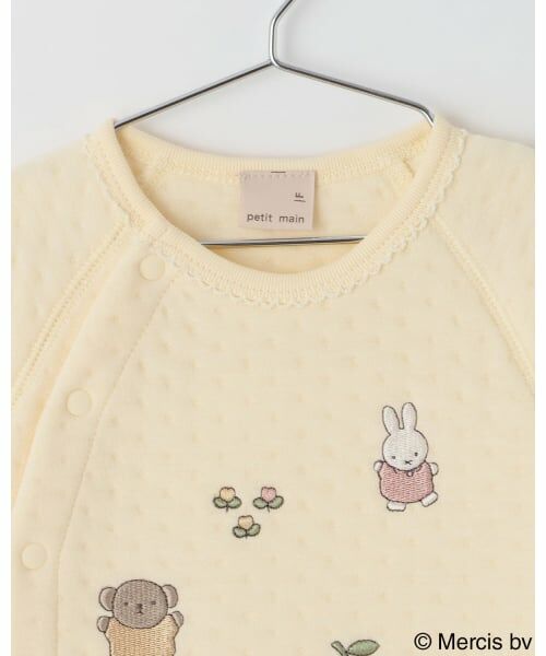 petit main / プティマイン ロンパース | 【dick bruna】モチーフ刺しゅう2WAYオール | 詳細3