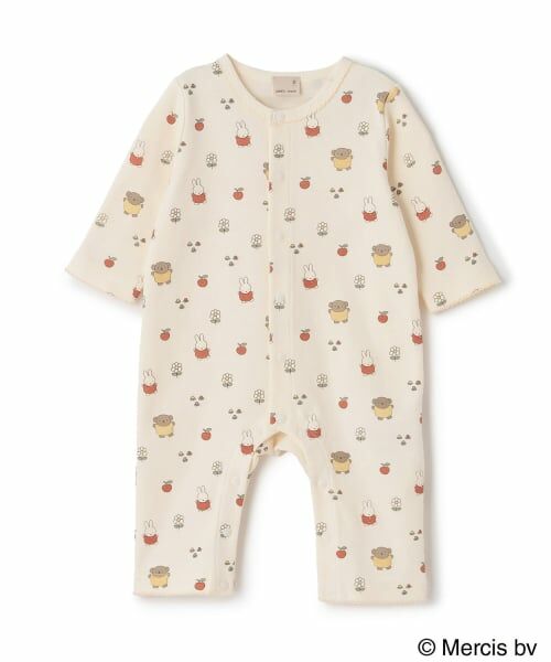 petit main / プティマイン ロンパース | 【dick bruna】総柄カバーオール | 詳細2