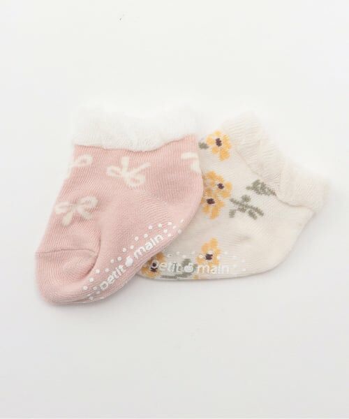 petit main / プティマイン ベビー・キッズウエア | BABY3Pソックス | 詳細3