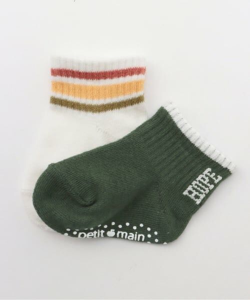 petit main / プティマイン ベビー・キッズウエア | BABY3Pソックス | 詳細4