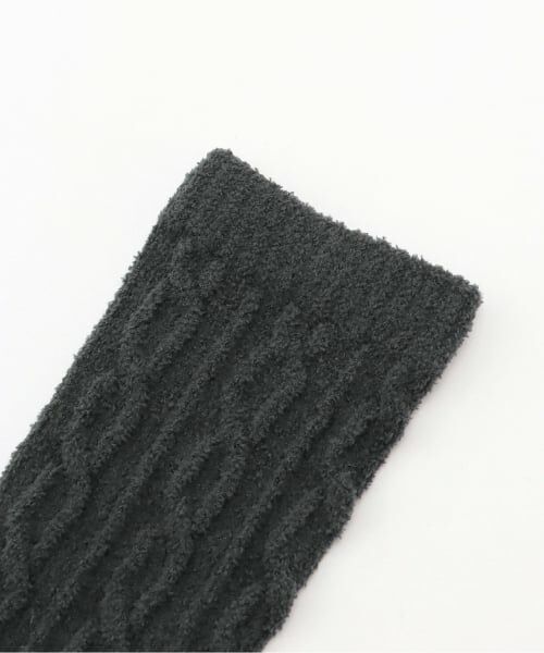 petit main / プティマイン ベビー・キッズウエア | もこもこケーブルレッグウォーマー | 詳細1