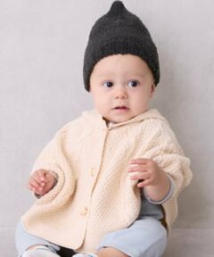 petit main / プティマイン ベビー・キッズウエア | ニットケープ