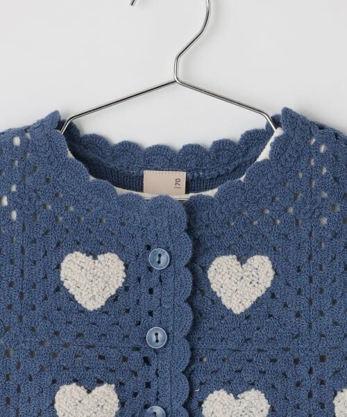 petit main / プティマイン ロンパース | 【リンク】クロシェベストつきロンパース | 詳細9