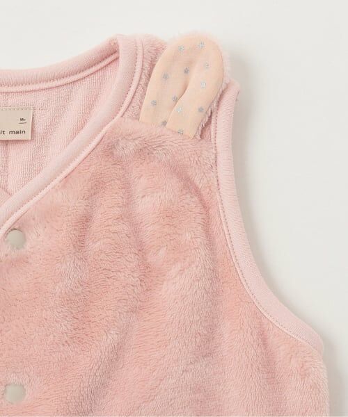 petit main / プティマイン ベビー・キッズウエア | 【吸水速乾】アニマルスリーパー | 詳細4