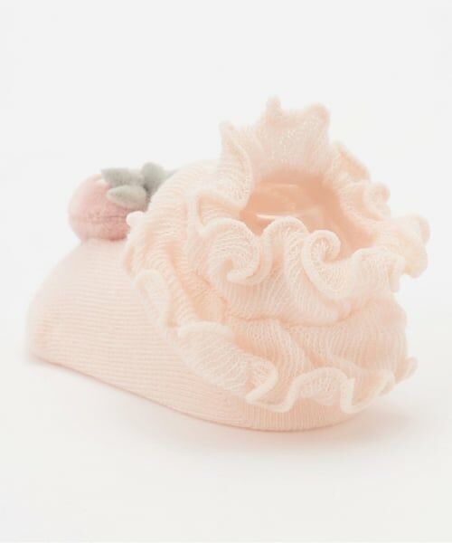 petit main / プティマイン ベビー・キッズウエア | いちごモチーフカップソックス | 詳細4