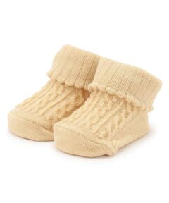 petit main / プティマイン ベビー・キッズウエア | ケーブルカップソックス