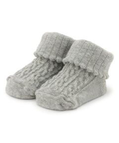 petit main / プティマイン ベビー・キッズウエア | ケーブルカップソックス