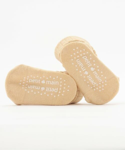 petit main / プティマイン ベビー・キッズウエア | ケーブルカップソックス | 詳細5