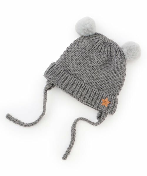 petit main / プティマイン ベビー・キッズグッズ | ぽんぽんニット帽 | 詳細5