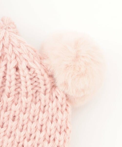 petit main / プティマイン ベビー・キッズグッズ | ぽんぽんニット帽 | 詳細7