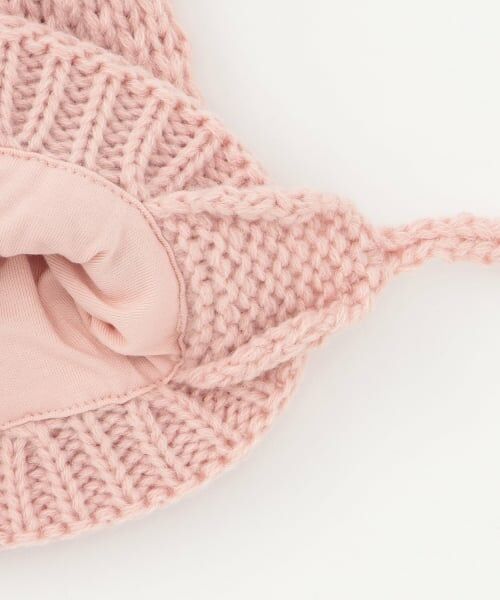 petit main / プティマイン ベビー・キッズグッズ | ぽんぽんニット帽 | 詳細9