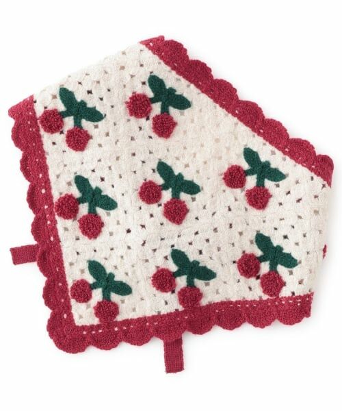 petit main / プティマイン ベビー・キッズグッズ | クロシェスカーフ | 詳細1