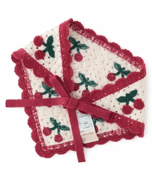 petit main / プティマイン ベビー・キッズグッズ | クロシェスカーフ | 詳細4