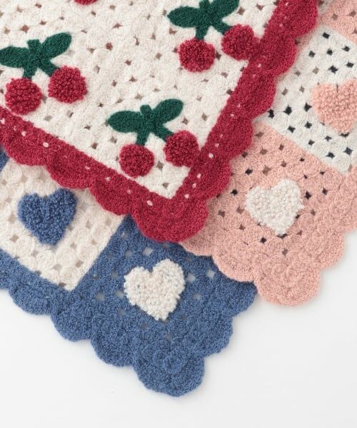 petit main / プティマイン ベビー・キッズグッズ | クロシェスカーフ | 詳細7