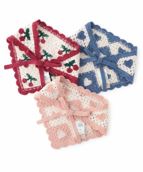 petit main / プティマイン ベビー・キッズグッズ | クロシェスカーフ | 詳細9