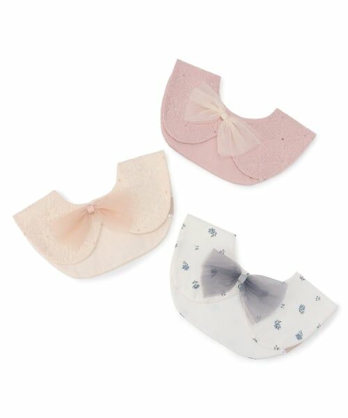 petit main / プティマイン スタイ・ビブ | チュールリボンアソートスタイ | 詳細8