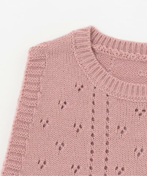 petit main / プティマイン ロンパース | ニットベストつき2WAYオール | 詳細8