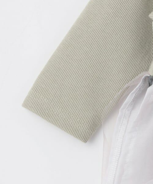 petit main / プティマイン ロンパース | チュールフリルカバーオール | 詳細6