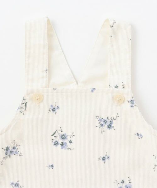 petit main / プティマイン ベビー・キッズウエア | 【リンク】花柄ジャンスカセットアップ | 詳細6