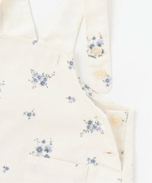 petit main / プティマイン ベビー・キッズウエア | 【リンク】花柄ジャンスカセットアップ | 詳細8