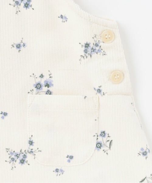 petit main / プティマイン ベビー・キッズウエア | 【リンク】花柄ジャンスカセットアップ | 詳細9
