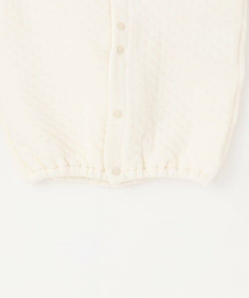 petit main / プティマイン ロンパース | いちご刺しゅう切替え2WAYオール | 詳細5