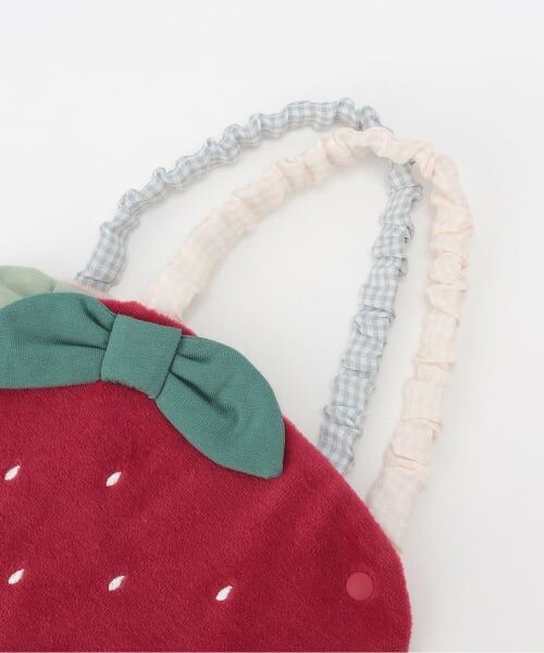petit main / プティマイン スタイ・ビブ | いちごスタイ | 詳細2