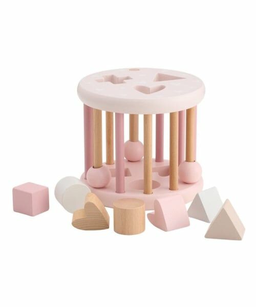 petit main / プティマイン おもちゃ・トイカメラ | 【labellabel】シェイプソーティングウィール（ピンク）