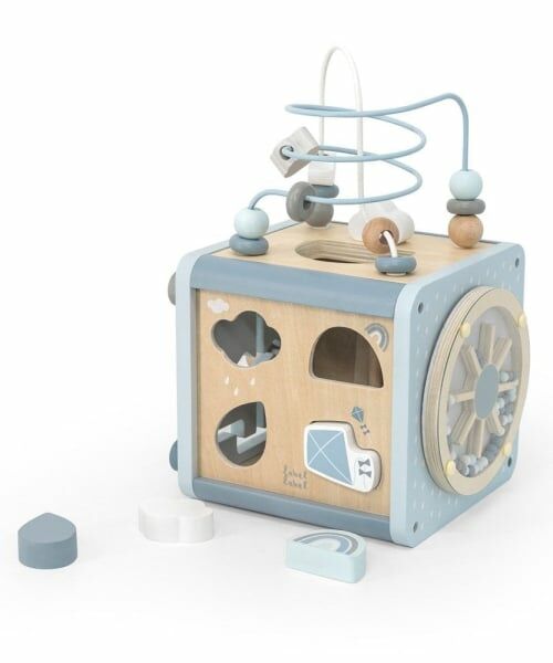 petit main / プティマイン おもちゃ・トイカメラ | 【labellabel】アクティビティキューブ（ブルー）