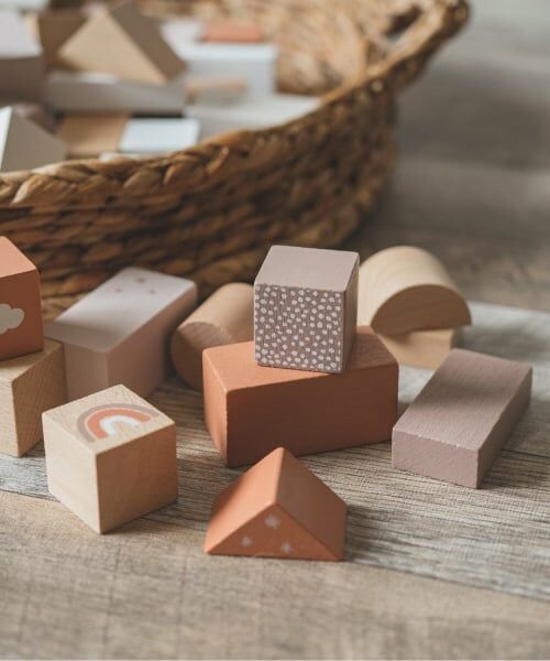 petit main / プティマイン おもちゃ・トイカメラ | 【labellabel】ウドゥンブロック50ピース | 詳細1