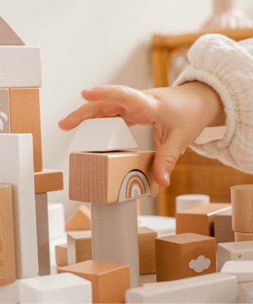 petit main / プティマイン おもちゃ・トイカメラ | 【labellabel】ウドゥンブロック50ピース | 詳細11