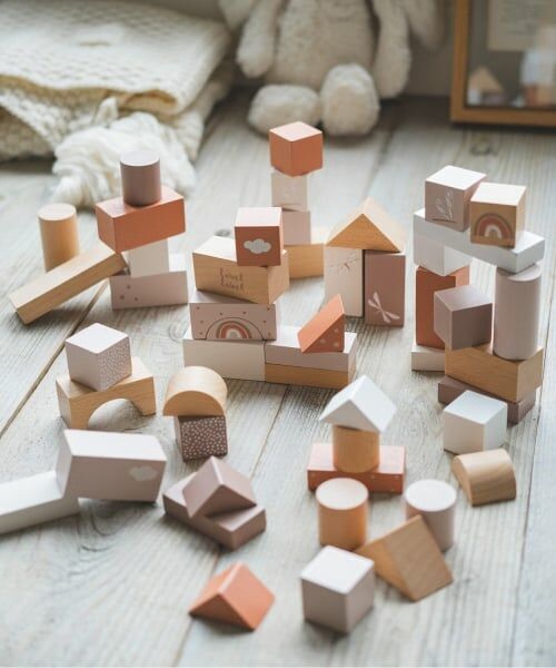 petit main / プティマイン おもちゃ・トイカメラ | 【labellabel】ウドゥンブロック50ピース | 詳細2