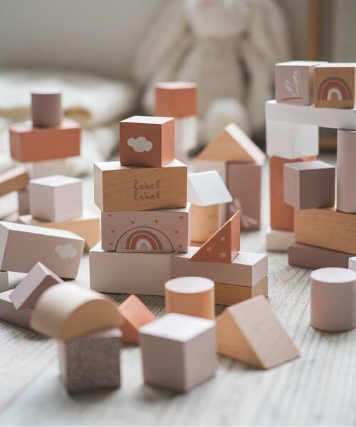 petit main / プティマイン おもちゃ・トイカメラ | 【labellabel】ウドゥンブロック50ピース | 詳細3