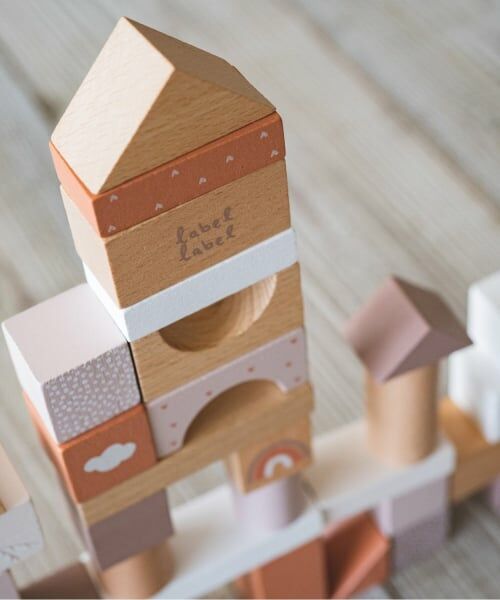 petit main / プティマイン おもちゃ・トイカメラ | 【labellabel】ウドゥンブロック50ピース | 詳細5