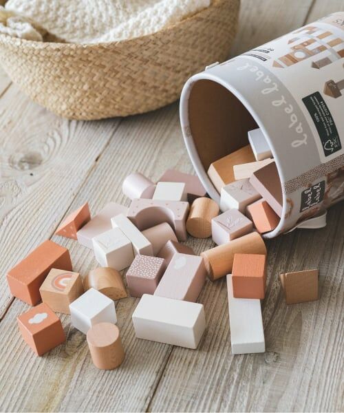 petit main / プティマイン おもちゃ・トイカメラ | 【labellabel】ウドゥンブロック50ピース | 詳細7