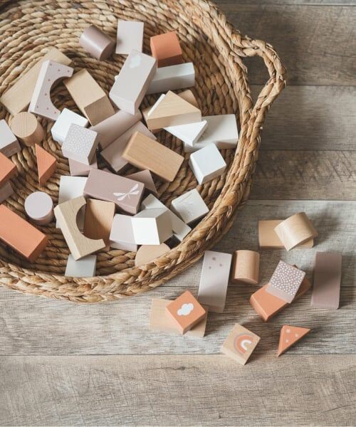 petit main / プティマイン おもちゃ・トイカメラ | 【labellabel】ウドゥンブロック50ピース | 詳細8