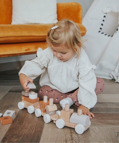 petit main / プティマイン おもちゃ・トイカメラ | 【labellabel】スタッキングトレイン | 詳細10