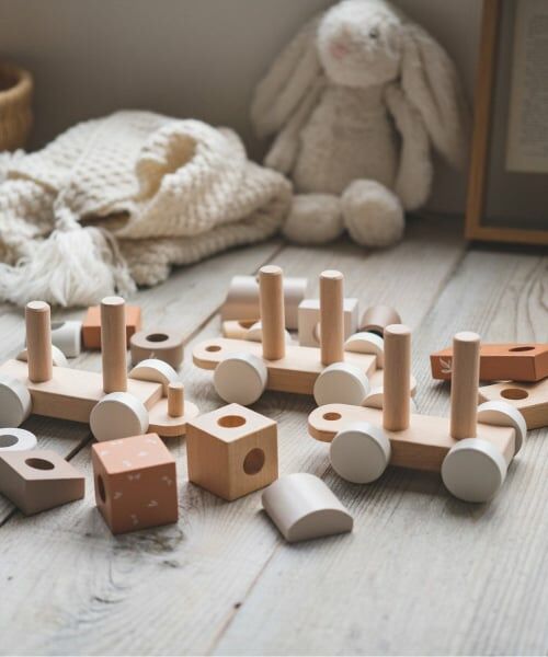 petit main / プティマイン おもちゃ・トイカメラ | 【labellabel】スタッキングトレイン | 詳細3