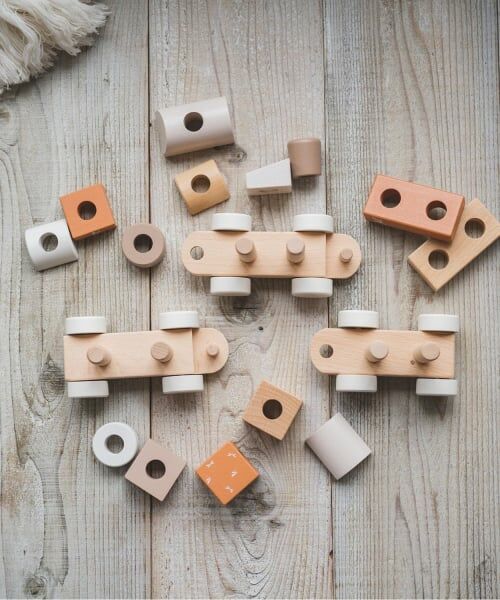 petit main / プティマイン おもちゃ・トイカメラ | 【labellabel】スタッキングトレイン | 詳細5