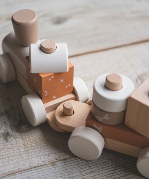 petit main / プティマイン おもちゃ・トイカメラ | 【labellabel】スタッキングトレイン | 詳細6