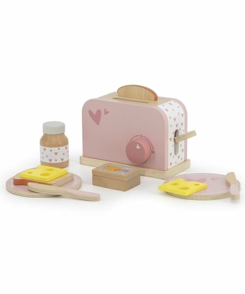petit main / プティマイン おもちゃ・トイカメラ | 【labellabel】トースター（ピンク）