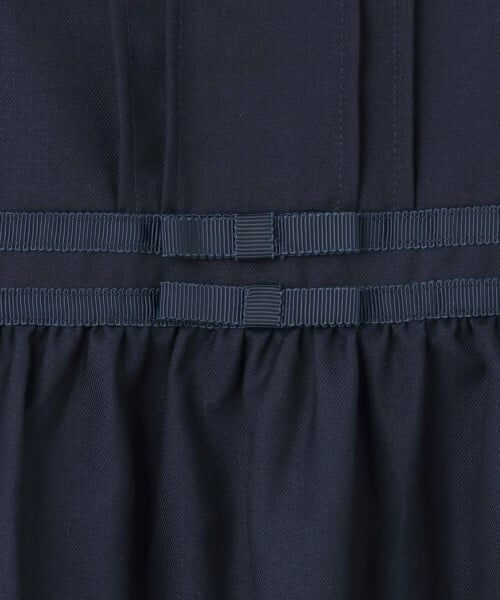 petit main / プティマイン ミニ・ひざ丈スカート | 【セミフォーマル】ウエストリボンジャンパースカート | 詳細9